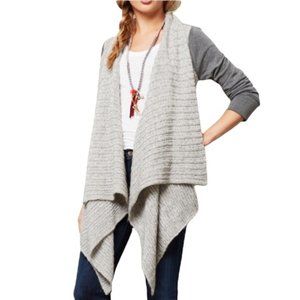 Saturday Sunday Anthropologie Cascado angora knit open front cardigan sweater S